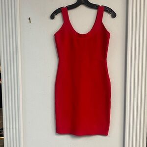 BCBG MAX AZRIA Red Berry Mini Dress